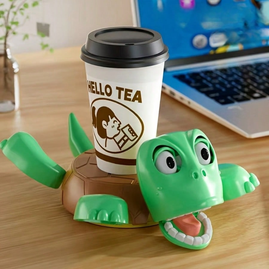 Whimsical Turtle Coaster Set -Fun Home & Office Decor