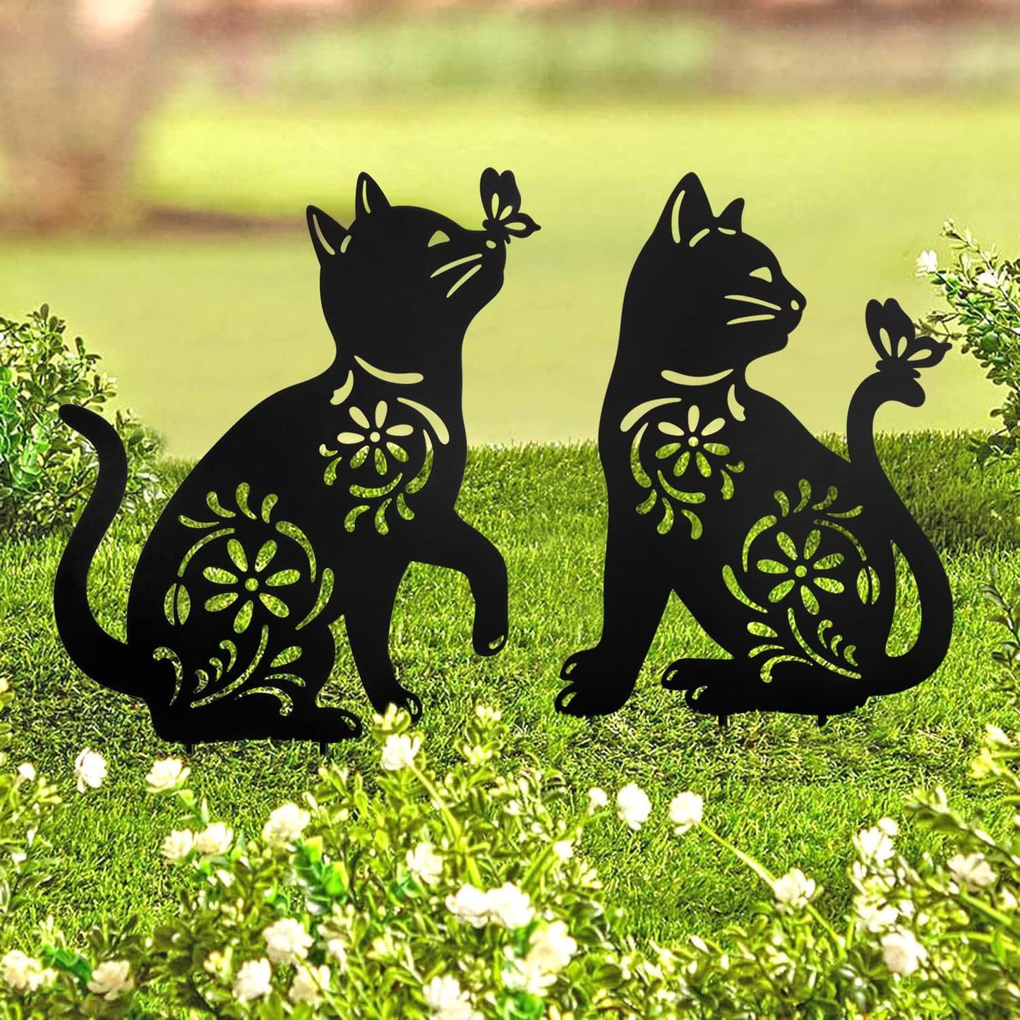 🐾Dachshund Rust Proof Metal Garden Stakes - Outdoor for Yard & Patio🍂