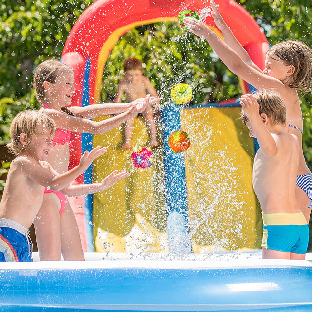 ✨Water Splash Balls Float, Mini Bomb Balls for Pool, Absorbent Ball