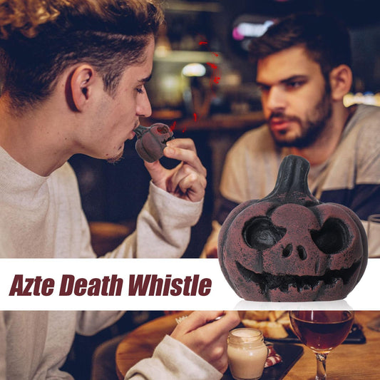 💀Screaming Aztec Death Whistle Halloween Screaming Sound Prop