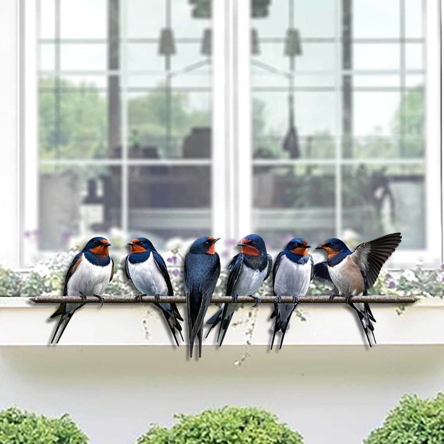 š¦Metal Birds on Branch Wall Decor Sculpture for Home, Indoor Patio