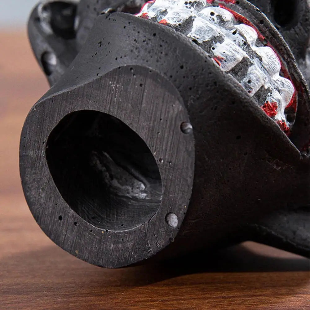 💀Death Whistle Skull Demon Shaped Authentic Aztec