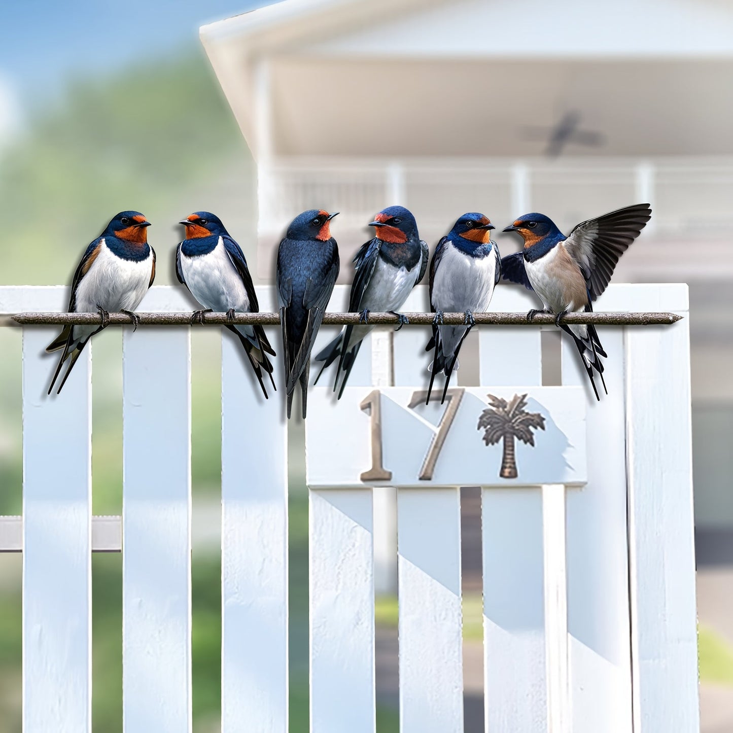 š¦Metal Birds on Branch Wall Decor Sculpture for Home, Indoor Patio