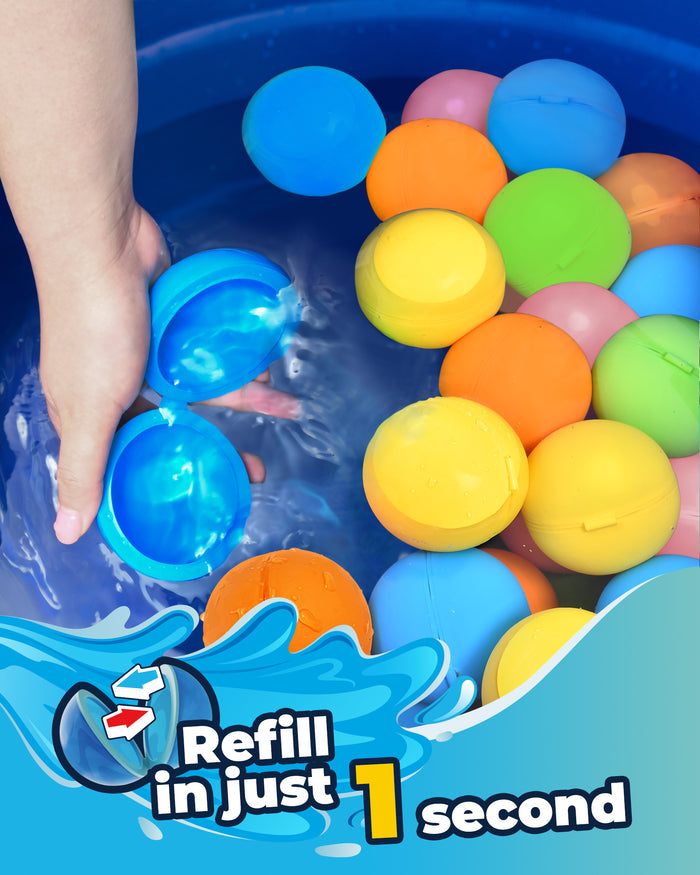✨Reusable Water Balloons-Best Gift to Kid