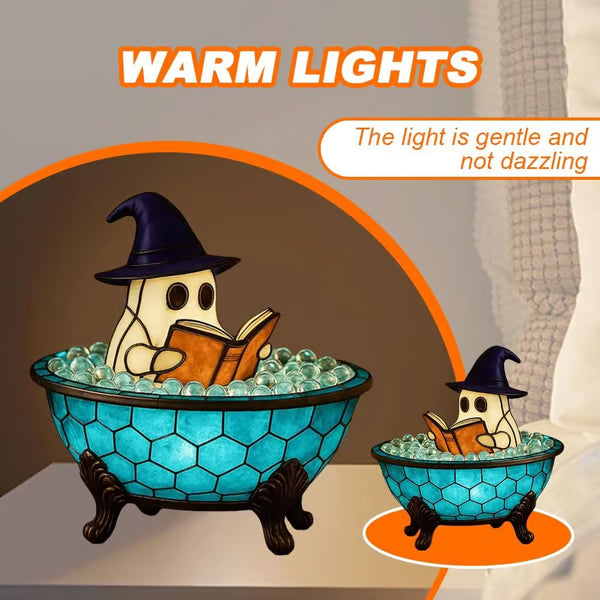 👻🛁Ghost Cute Bubble Bath Lamp