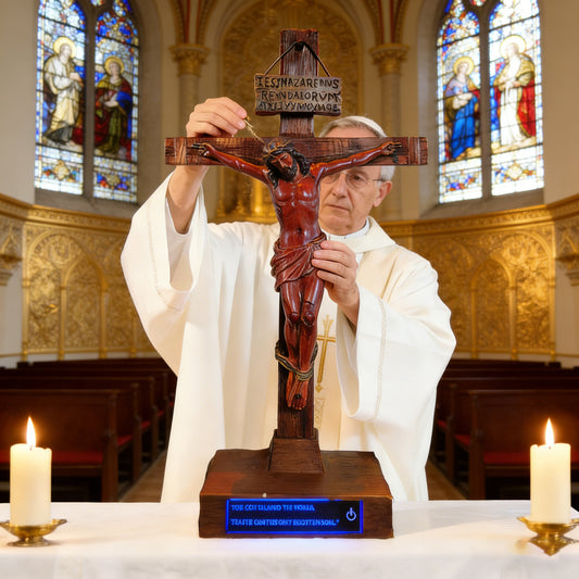 ✝️The Original Handmade Crucifix: From Our Texas Workshop to Your Family Altar