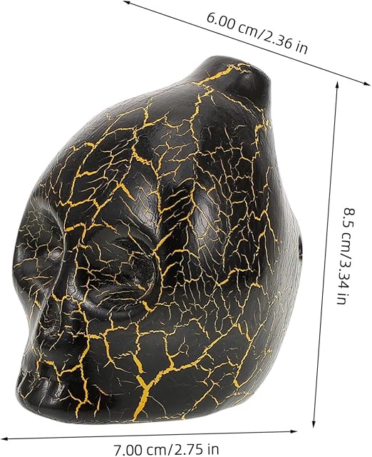 💀Halloween Death Whistle Ceramic Skull Decoration Eerie Sound Whistle