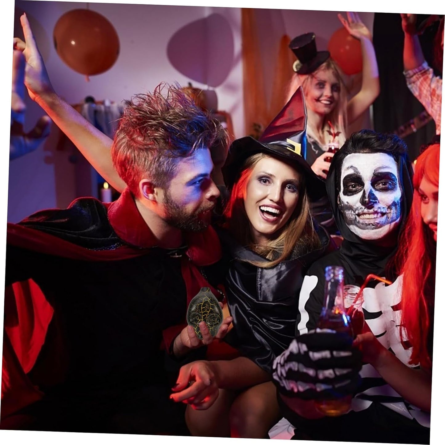 💀Halloween Death Whistle Ceramic Skull Decoration Eerie Sound Whistle