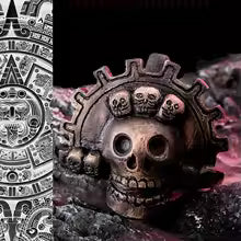 💀Halloween Aztec Death Whistle