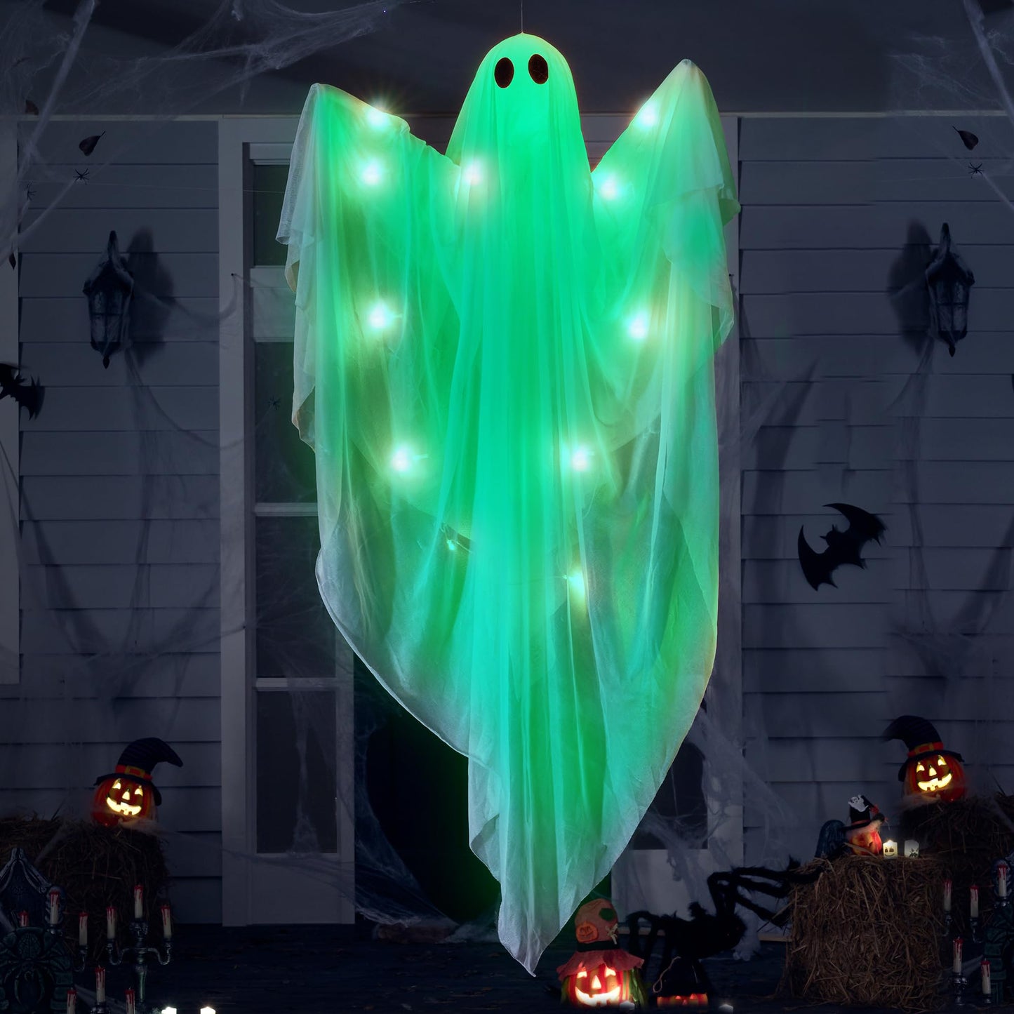 👻 Halloween Hanging Ghost Lights