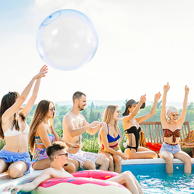 ✨35inch Toy Bubble Ball Elastic Super Large Beach Balloon Inflatable Funny Toy Ball