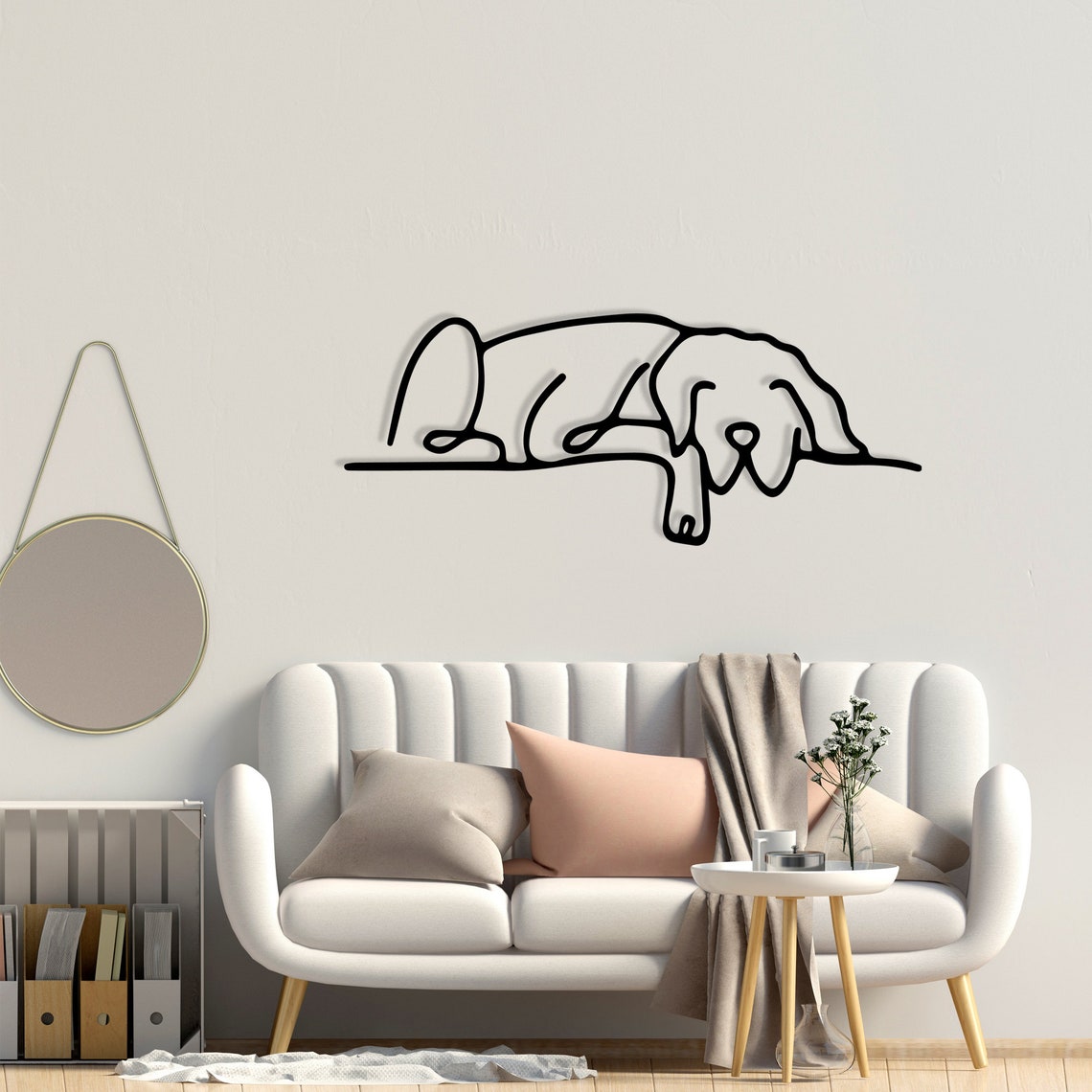 🐶Dog Metal Wall Art, Puppy Metal Wall Decor, Dog Lovers Gift Pet Home Decor
