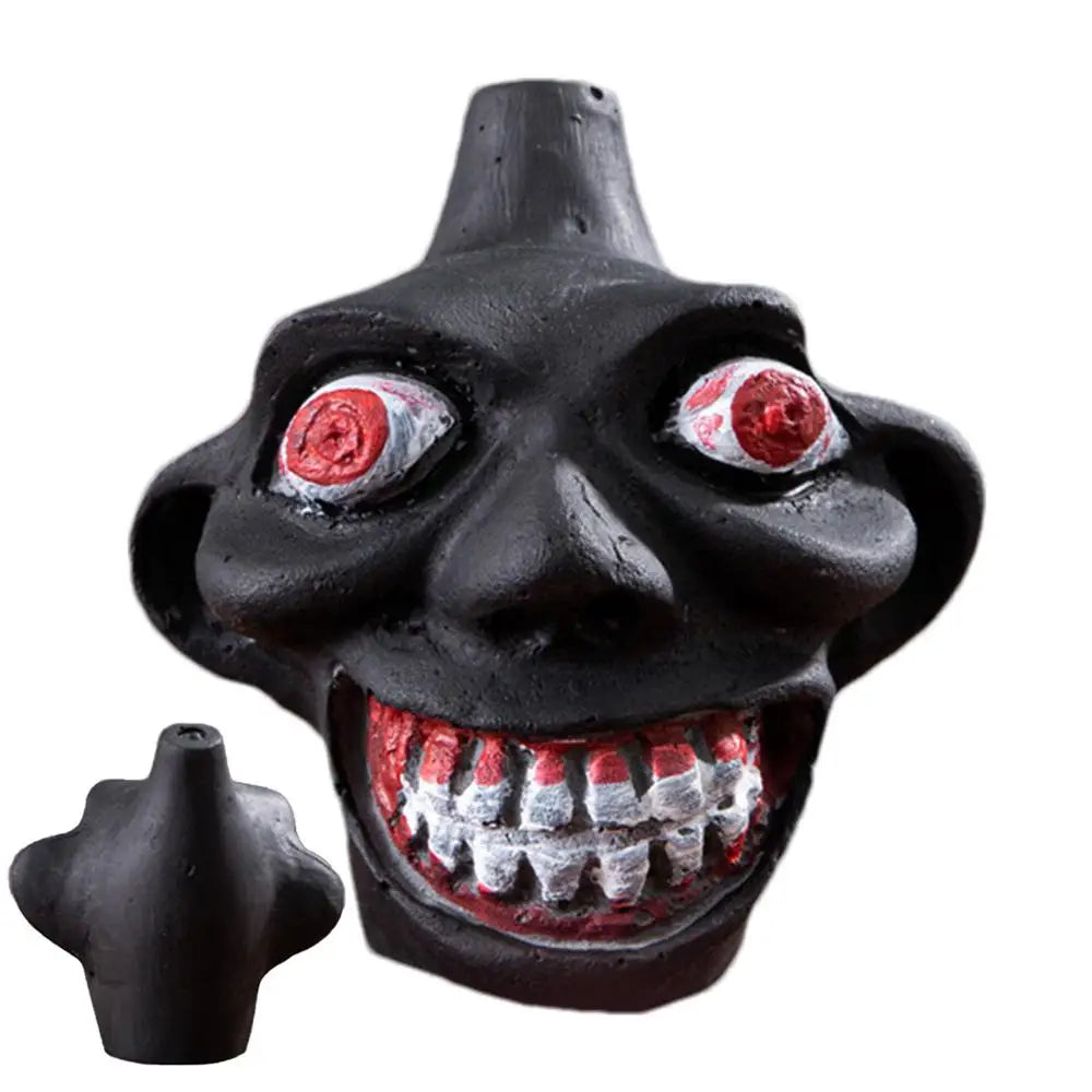 💀Death Whistle Skull Demon Shaped Authentic Aztec