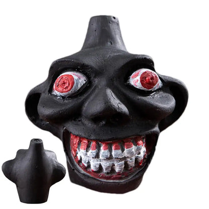 💀Death Whistle Skull Demon Shaped Authentic Aztec