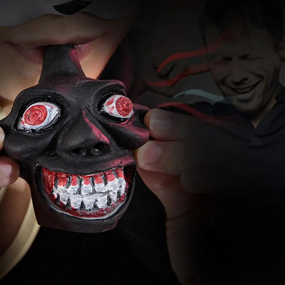 💀Death Whistle Skull Demon Shaped Authentic Aztec