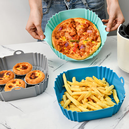👨‍🍳Silicone Fryer Grill Pan-Suitable for all ovens