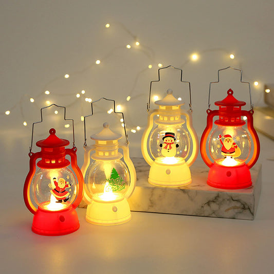 🎄🎅Christmas Decorations for Bedroom - Night Light with Carrying Handle（4 set）