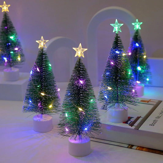 🎄✨Artificial Christmas Tree with Colorful LED Lights