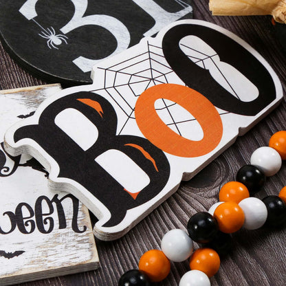 Halloween Farmhouse Rustic Tiered Tray Decor(Tiered Tray NOT Included)
