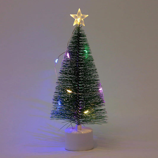 🎄✨Artificial Christmas Tree with Colorful LED Lights