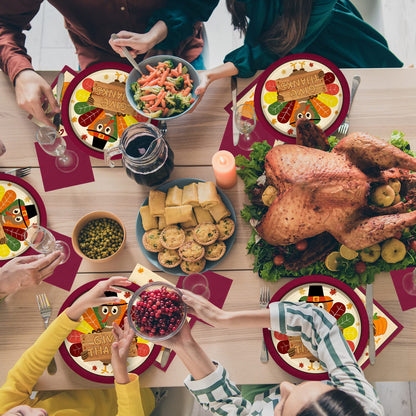 🐔Turkey Thanksgiving Party Supplies Kit- 25 pcs