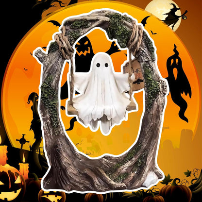 👻Halloween Cute Ghost Tree Swing Decor