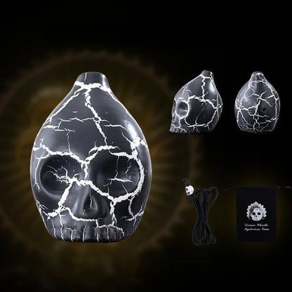 💀Halloween Death Whistle Ceramic Skull Decoration Eerie Sound Whistle