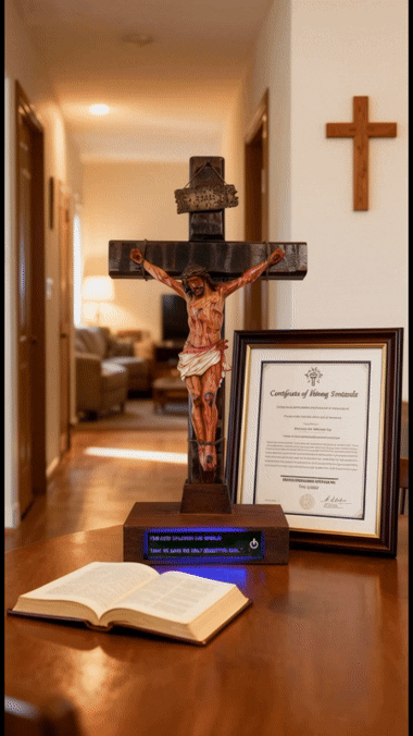 ✝️The Original Handmade Crucifix: From Our Texas Workshop to Your Family Altar