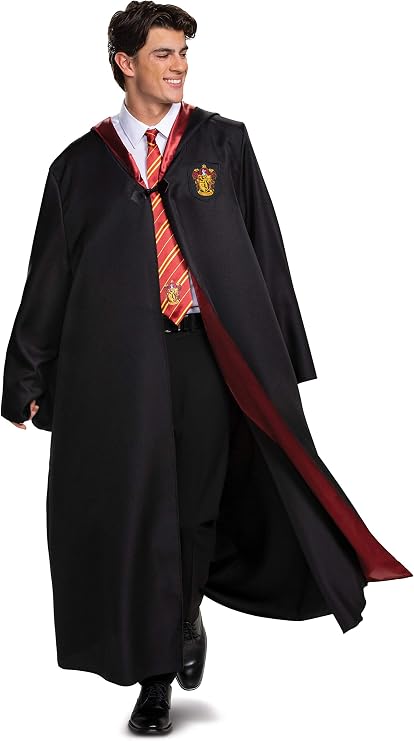 Harry Potter Hogwarts House Robe – Deluxe Wizard Costume