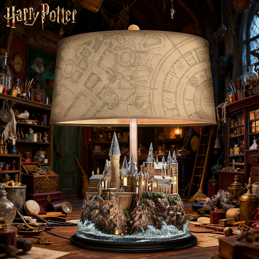 ✨ Iconic Hogwarts™ Castle Lamp: A Magical Light-Up Collectible