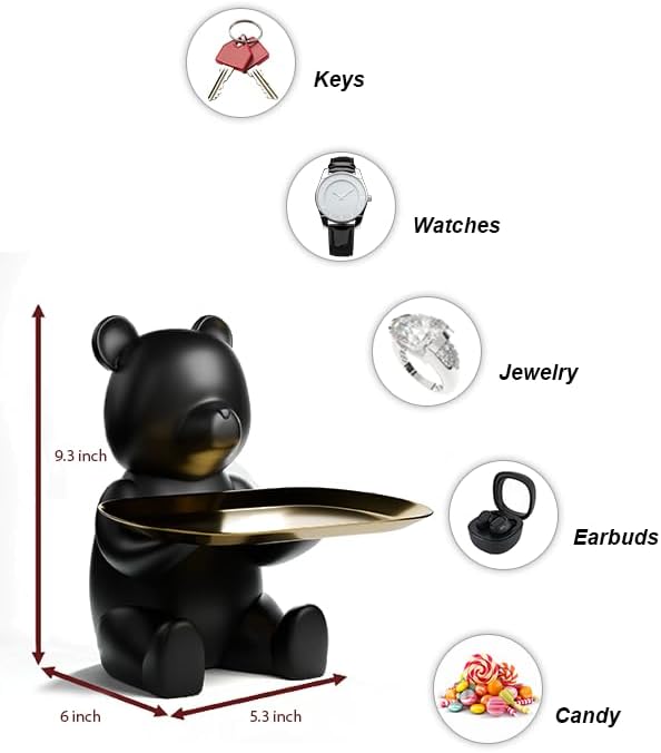 Cute Bear Key Bowl & Catch-All Tray
