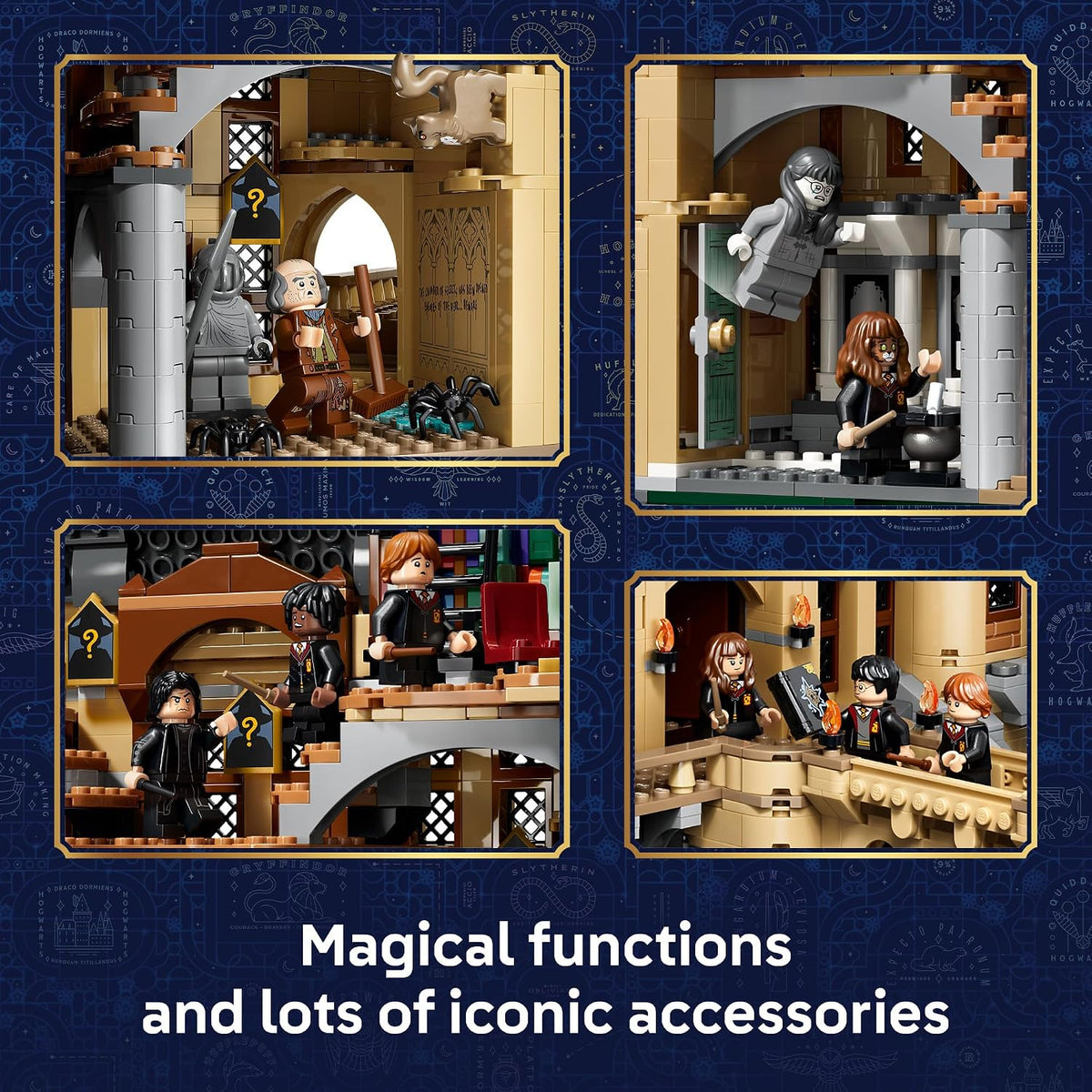 LEGO Harry Potter Hogwarts Castle: East Wing – 2,164-Piece Building Set (76473)