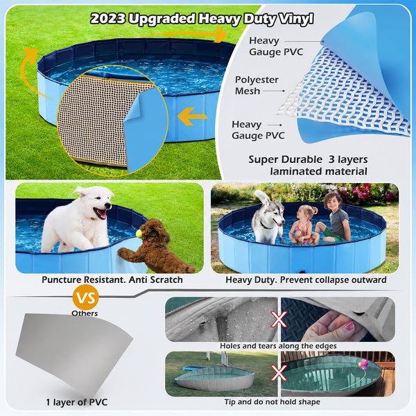 Fold and store pool