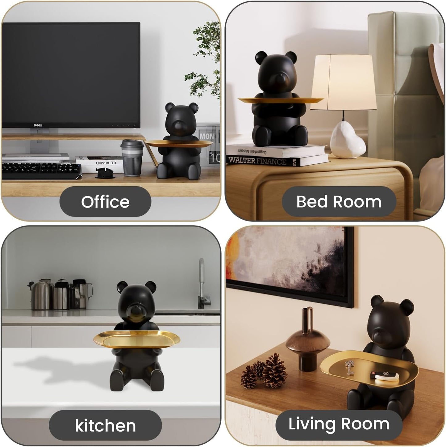 Cute Bear Key Bowl & Catch-All Tray