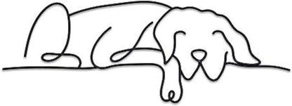 🐶Dog Metal Wall Art, Puppy Metal Wall Decor, Dog Lovers Gift Pet Home Decor