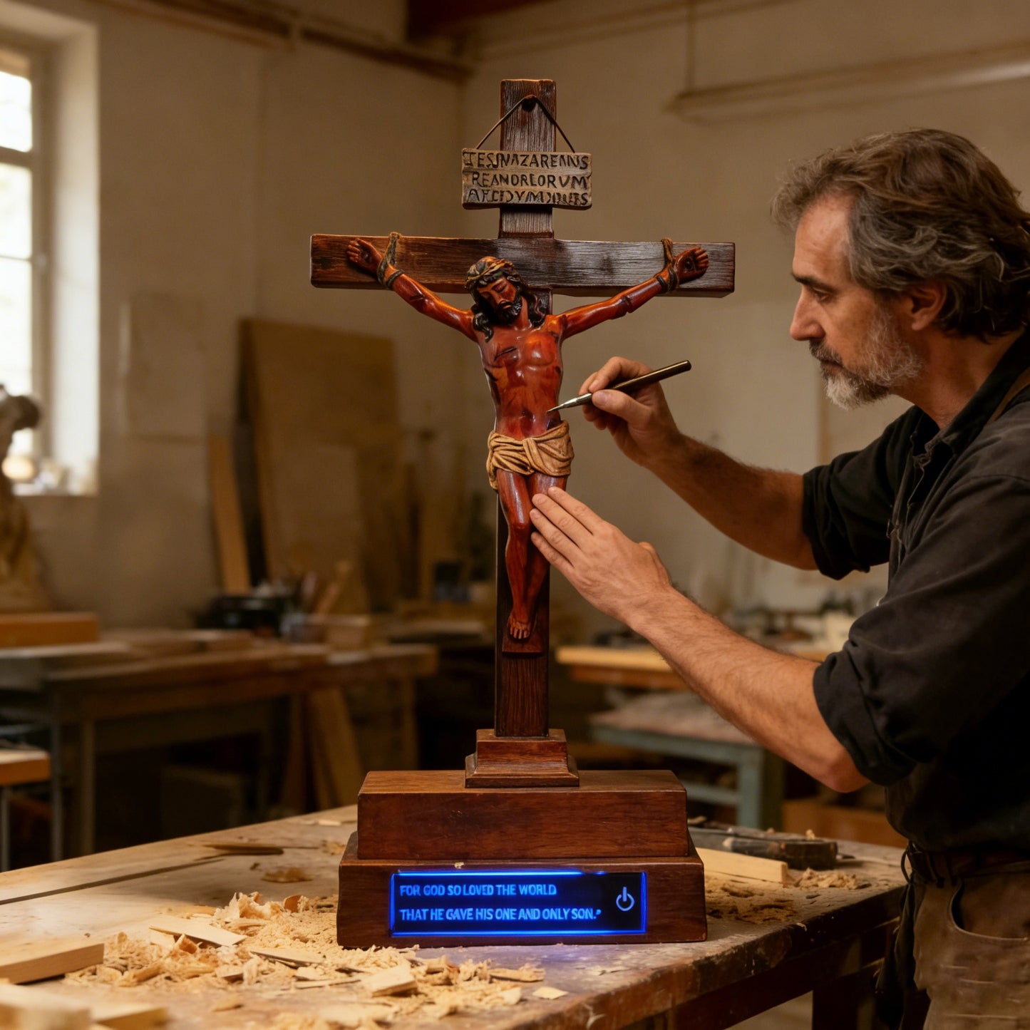 ✝️The Original Handmade Crucifix: From Our Texas Workshop to Your Family Altar