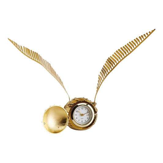 Golden Snitch Desk Clock - Magical Harry Potter Collectible Alarm Clock