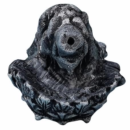 💀Aztec Death Whistle, Authentic Human Sounding Screams 125+ Decibels, White Resin, Whistle