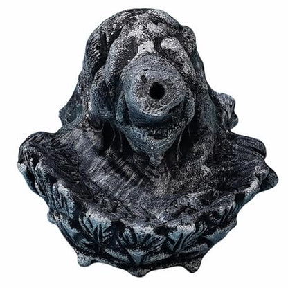 💀Aztec Death Whistle, Authentic Human Sounding Screams 125+ Decibels, White Resin, Whistle