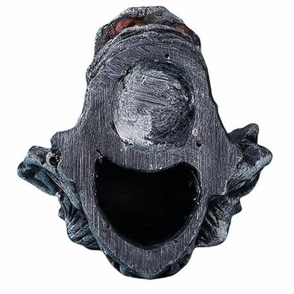 💀Aztec Death Whistle, Authentic Human Sounding Screams 125+ Decibels, White Resin, Whistle