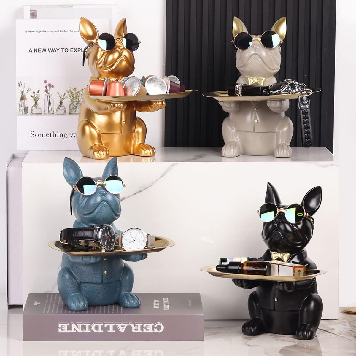French Bulldog Tray & Key Holder