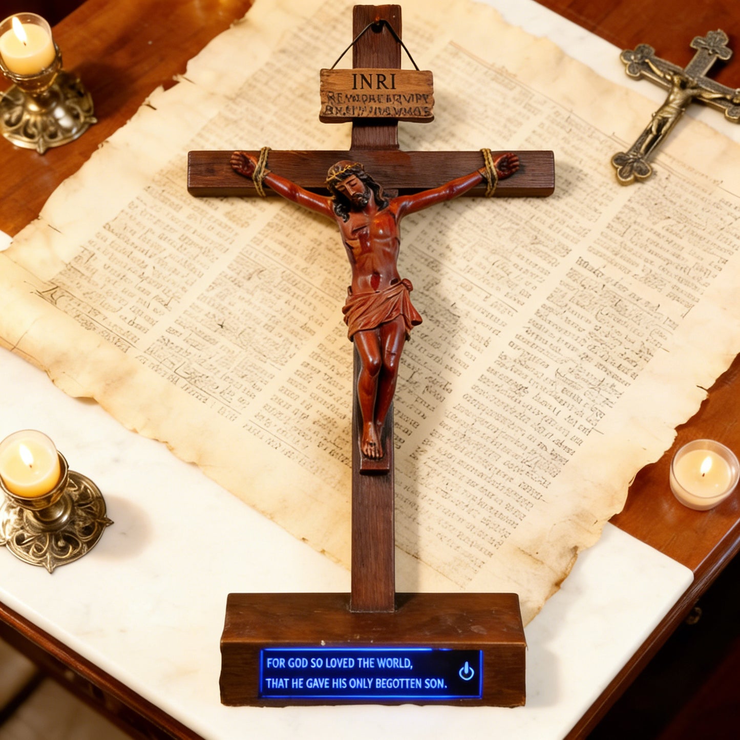 ✝️The Original Handmade Crucifix: From Our Texas Workshop to Your Family Altar