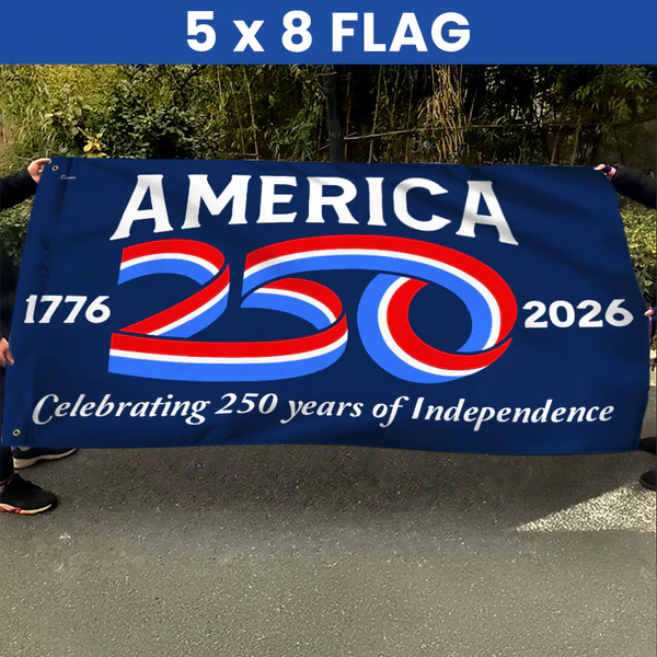 🔥 USA Made Official 2026 American 250th Anniversary Commemorative Flag