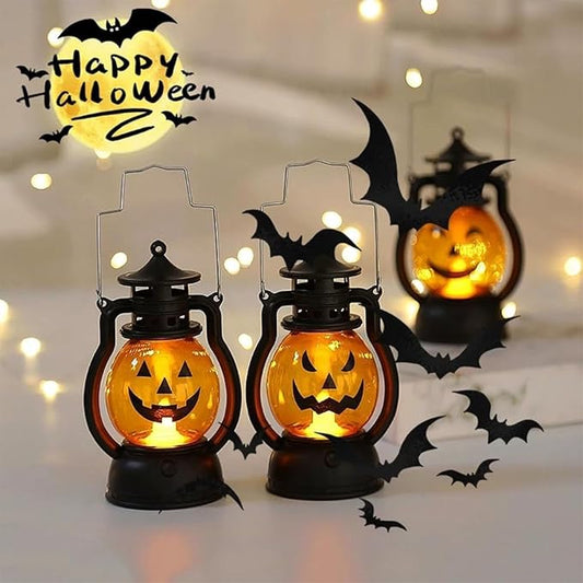 Portable Halloween Pumpkin Light-3pack