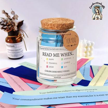 Read Me When Bible Verse Jar (with giftBOX)