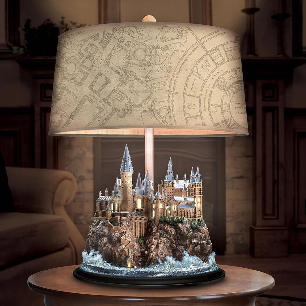 ✨ Iconic Hogwarts™ Castle Lamp: A Magical Light-Up Collectible