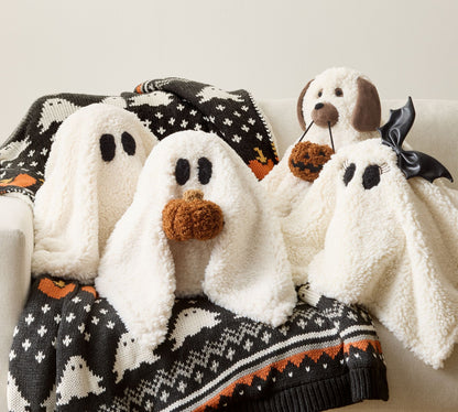 Doug the Dog Ghost Pillow