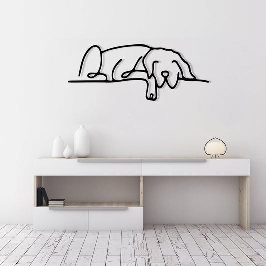 🐶Dog Metal Wall Art, Puppy Metal Wall Decor, Dog Lovers Gift Pet Home Decor