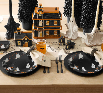 Scary Squad Stoneware Dinner Plates - Set of 4