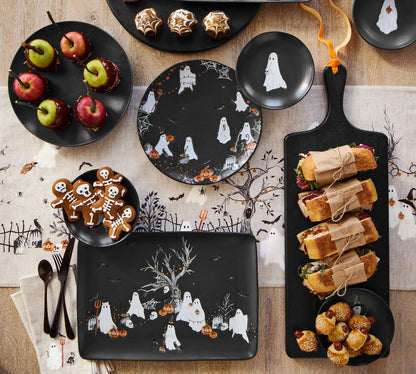 Scary Squad Stoneware Dinner Plates - Set of 4